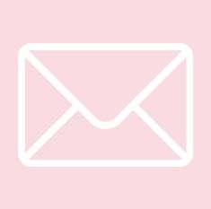 a pink background with an envelope and the letter's logo in white on it