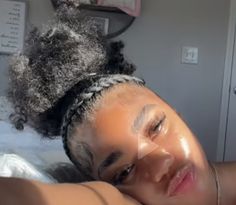 Baddie Buns Hairstyles, Two Cornrows Natural Hair, Natural Hairstyles Pigtails, 4c Natural Hair Pigtails, Bubble Braids On 4c Hair, Bubble Braids 4c Hair, Natural Hair Styles Cornrows, 4b Natural Hairstyles Claw Clip, 2 Braids Natural Hair