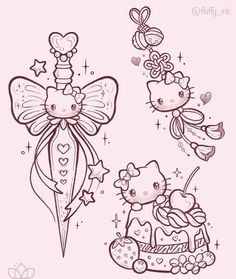 hello kitty coloring pages for girls