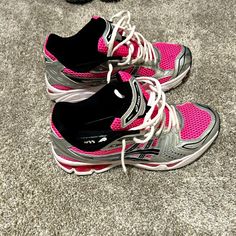 Size 8.5 Pink Asics, Pink Gel, Gel Kayano, Shoe Wishlist, Asics Men, Cute Nike Shoes, Womens Running, Cute Nike, Running Fashion