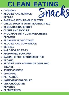 Low Cholesterol Snacks, Cholesterol Friendly Recipes, Low Cholesterol Diet Plan, Fresh Fruit Smoothies, Clean Eating Diet Plan, Clean Eating Grocery List, Meal Planning Menus, Low Cholesterol Diet, Clean Snacks