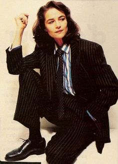 Women In Suits, Charlotte Rampling, Mode Vintage, Mode Inspiration