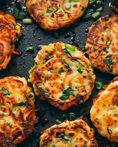 some food that is sitting on a pan and ready to be cooked in the oven