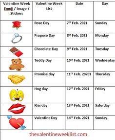 the valentine's day schedule for kids