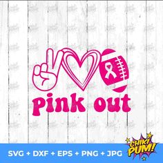 pink out svg and dxf files