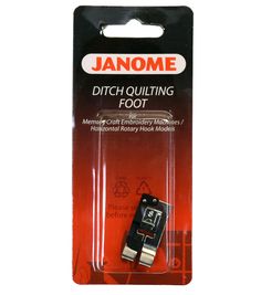 janome pitch quilting foot in packaging on a white background with the package tag