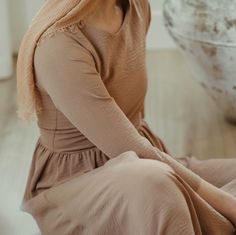 This Beautiful Khaki Sand Color Is Perfect For Any Occasion. Dress It Up Or Keep It Simple. Pentecostal Fashion Casual, Sand Color, Modest Dresses, Simple Dresses, Colorful Dresses, Midi Dress, Womens Dresses, Women Shopping, Color