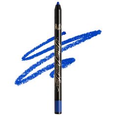 An ultra-smooth, transfer-resistant gel pencil eyeliner that has the iconic, waterproof, all-day wear of KVD Beauty’s bestselling Tattoo Liner.Ingredient Callouts: Free of parabens, formaldehydes, formaldehyde-releasing agents, phthalates, mineral oil, retinyl palmitate, oxybenzone, coal tar, hydroquinone, sulfates SLS & SLES, triclocarban, triclosan, and contains less than one percent synthetic fragrance. It is also vegan and cruelty-free.What Else You Need to Know: The Tattoo Pencil Liner sets fast to lock in place on your lids and in your waterline. This high-pigment pencil eyeliner is easy to use and versatile, so you can line it, smudge it, or go graphic. o Tattoo Pencil, Wishlist 2022, Kvd Beauty, Beauty Tattoo, Coal Tar, Pencil Liner, One Percent, Kat Von D Makeup, Eye Pencil