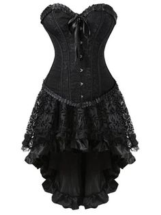 Buy Plus Size Vintage Clothing Online – Page 5 | Retro Stage Gothic Corset Dress, Gothic Corset Dresses, Steampunk Wedding Dress, Corset Skirt, Steampunk Corset, Gothic Corset, Gothic Dress, Black Corset, Victorian Gothic