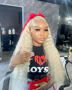 Vacay Hairstyles, Wet And Wavy Wig, Cute Chill Outfits, Sew In Wig, Hair Tea, Wig Ideas, School Hair