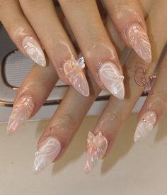 Blush Nails, Classy Acrylic Nails, Really Cute Nails, Unique Acrylic Nails, Pink Acrylic Nails, Beach Nails