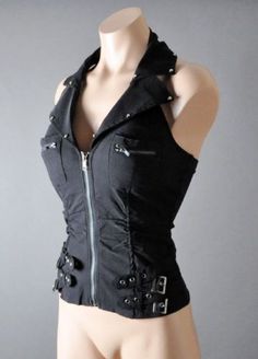 Punk Motorcycle, Steampunk Top, Mode Grunge, Idee Cosplay, Moda Punk, Mua Sắm, Fantasy Clothing, Cosplay Outfits, Fantasy Fashion