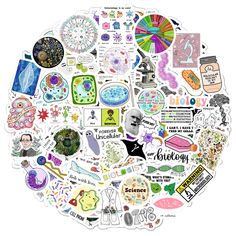 an image of many different stickers in the shape of a circle