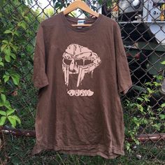 Mf Doom Merch, Mf Doom Shirt, Doom Mask, T-shirt Print Design, Mf Doom, 90s Tees, 90s Hip Hop, Shirt Print Design, Trendy Tshirts