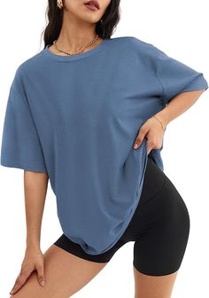 Looking for the perfect blend of comfort and style? Look no further! The Athmile Women's Oversized T-Shirts are your go-to choice for any season. With a soft, stretchy blend of polyester, rayon, and spandex, these tees promise all-day comfort and a flattering fit.✨
🛒 Ready to upgrade your casual look? Grab yours now on Amazon! Click here to shop
#Fashion #SummerStyle #CasualOutfit #OversizedTee #AthmileFashion #AmazonFinds