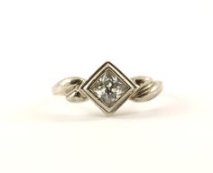 This is Vintage Rhombus Crystal CZ Design Ring Condition: Vintage Metal: Sterling (.925) Silver Weight: 3.1 grams Size: 7 Images you see are actual pictures of jewelry you will receive Every purchase comes thoughtfully packaged and ships within 1 business day New York State buyer will be charged sales tax Feel free to contact us with any questions. We are open Mon-Fri 9-5 EST We appreciate your business Silver Band, Vintage Metal, Ring Designs, Band Rings, Heart Ring, 925 Silver, Jewelry Rings, Etsy Accessories, Accessory Gift