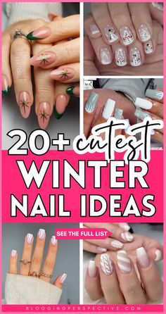 These winter nail designs are perfect for adding a touch of style this season! Featuring winter nails 2024 and winter nails 2025, this collection includes bold winter nail art and chic winter nail ideas. Get winter nail inspo for December nails, January nails, and February nails. Don’t miss the hottest snowflake nails and winter gel nails! Check out these winter nail trends 2025 now on the blog.