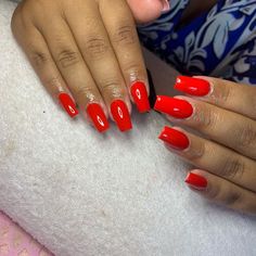 Coral Red Nails, Nail Guide, Gel Colors, Braid Wig, Short Gel Nails, Cooking Recipes Healthy, Painted Nails, Box Braid, Brow Lash