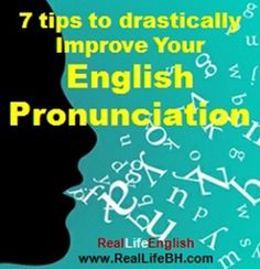 a woman's head with words on it and the title 7 tips to practically improve your