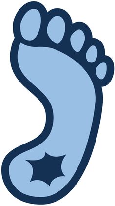 an image of a foot with the letter lm on it's soles