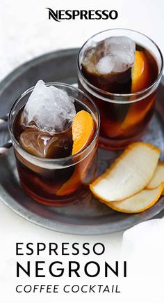 Espresso Negroni, Crafty Cocktails, Nespresso Essenza Mini, Lavender Drink, Vermouth Cocktail, Nespresso Essenza, Mini Machine, Drinks Ideas, Sweet Vermouth