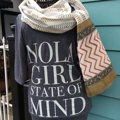 NOLA Girl State of Mind 3/4 Sleeve New Orleans Theme, T Shirt Sale, Handy Dandy, Girl Shirt, Girls Tees, State Of Mind, Shirt Sale, Shirts For Girls, New Orleans