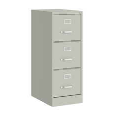 a filing cabinet with three drawers on each side