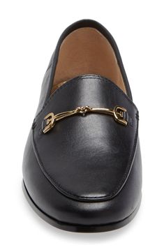 Polished bit hardware underscores the menswear-inspired aesthetic of a classic loafer set on a cushioned insole for lasting comfort. Textile or leather or genuine calf hair (Vietnam) upper/leather lining/leather and synthetic sole Imported Inspired Aesthetic, Bit Loafers, Loafer Women, Menswear Inspired, Gucci Mules, Calf Hair, Comfort Style, Loafers For Women, Women Style