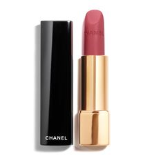 An Intense, Longwearing Lip Colour With Full Coverage And A Satin Finish. The Formula Instantly Comforts Lips, Leaving Them Luminous And Supple. In A Palette Of Vibrant Shades For A Bold, Daring Look. Chanel Rouge Allure Velvet, Chanel Lip, Best Red Lipstick, Chanel Lipstick, Lip Color Lipstick, Chanel Rouge, Chanel Boutique, Matte Lip Color, Personal Color