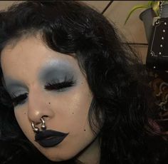 Alt Prom Makeup, No Eyebrows Makeup Look, Punk Makeup, Swag Makeup