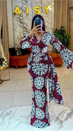 Nigerian Dress Styles, Ankara Dress Designs, Ankara Long Gown, Ankara Long Gown Styles, Long African Dresses, Ankara Dress Styles, Classy Gowns, African Print Dress Ankara, Long Gowns