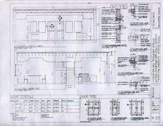 a blueprint shows the plans for an apartment building