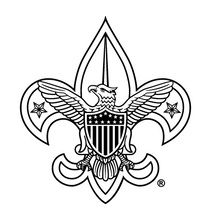 the letter s with an eagle and fleur de lis on it in black and white