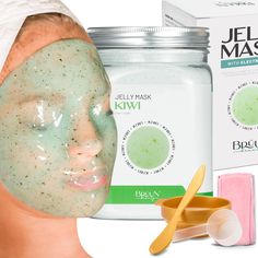 PRICES MAY VARY. POWDER FORM: Our Skin care face mask is packed in the form of powder which takes its form of Jelly upon addition of purified water. The Jar of Peel off mask can serve upto 30 to 35 times depending on facial area and nature of use. SHAPE LESS: The best thing about this product is that it can be applied to any face structure because of being shape less. Also, this skin care mask can be used as an after care with the conjunction of LED Mask (light Therapy). Travel size pack: Rubber Rubber Face Mask, Face Mask Peel Off, Rubber Mask, Mask For Face, Korean Facial, Jelly Mask, Gel Face Mask, Water Modeling, Skin Care Face Mask