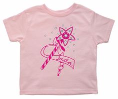 Pink Fairy Princes Magic Wand Shirt Personalized by FreshFrogTees, $19.95 (we can put an age on it too!!) Personalized Birthday Shirts, Pink Fairy, Fairy Princess, Fairy Princesses, Magic Wand, Monster Truck, Birthday Shirt, Personalized Birthday, Birthday Shirts