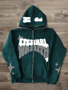 Verde Oliva Casual Collar manga larga Tela tejida Color combinado,Geométrico,Letras Cremallera Embellished Elástico Ligero Drop Shoulder Hoodie, Stitch Fit, Zip Up Hoodies, Inspiration Mode, Kids Sleepwear, Men Clothing, Long Sleeve Knit, Mens Fashion Casual, Zip Up