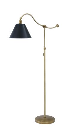 House of Troy - HP700-WB-BP - One Light Floor Lamp - Hyde Park - Weathered Brass Counter Balance, Piano Lamps, Task Floor Lamp, Lighting Showroom, Rocker Switch, Brass Floor Lamp, Hyde Park, Desk Lamps, Picture Light