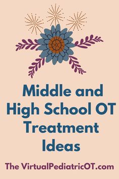 Occupational Therapy Middle School Activities, High School Occupational Therapy, Occupational Therapy Teletherapy Ideas, Teletherapy Activities For Kids, School Based Occupational Therapy Activities, Occupational Therapy School Based Ideas