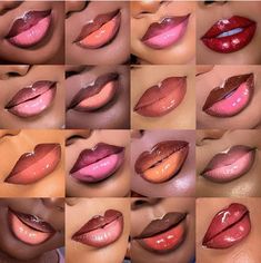 Full Lips Makeup, Glossy Lips Makeup, Face Beat Makeup, Lip Combos, Eyebrow Makeup Tips