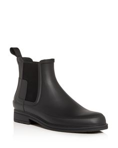 Hunter Men's Original Refined Chelsea Rain Boots Hunter Boots Outfit, Short Rain Boots, Chelsea Rain Boots, Timberland Style, Fashionable Snow Boots, Mens Rain Boots, Hunter Rain Boots, Walker Shoes, Square Toe Boots