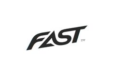 the fast logo on a white background