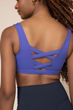 Corset Bra - Iris Athleisure Tops With Built-in Cups For Workout, Athleisure Tops With Built-in Bra For Relaxation, Sporty Workout Tops With Built-in Cups, Sporty Bra-friendly Tops For Pilates, Sporty Bra Friendly Tops For Pilates, Workout Sports Bra With Built-in Cups, Sporty Gym Tops With Built-in Cups, Supportive Sporty Sports Bra For Relaxation, Blue Sports Bra With Removable Pads For Yoga