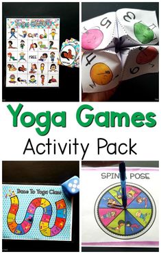 yoga games and activities for kids to play with