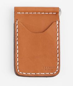 Outpost Makers Money Clip Leather Wallet - Brown , Men's Tan Full grain leather bifold wallet. Due to the nature of leather/suede, small variances of color in the skin may occur, this is in no way considered a defect. These are inherent characteristics of leather/suede and will enhance the individual look of your garment.. 100% Full grain leather. Apparel & Accessories Casual Bifold Leather Card Holder, Casual Brown Card Holder With Coin Pocket, Casual Brown Bifold Card Holder, Casual Brown Leather Card Holder, Casual Leather Trifold Wallet For Everyday, Brown Bifold Card Holder With Coin Pocket, Brown Wallet With Coin Pocket For Everyday Carry, Casual Leather Rectangular Card Holder, Leather Patch Rectangular Wallet For Daily Use