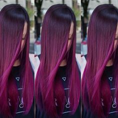 Fuschia Hair, Magenta Hair, Color Formulas, Hair Color Formulas, Pretty Hair Color, Hair Dye Colors