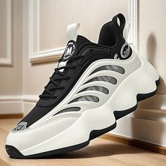 Category:Sneakers; Upper Materials:Rubber,PU Leather,Canvas; Lining Materials:Mesh; Gender:Men's; Toe Shape:Round Toe; Outsole Materials:Rubber; Closure Type:Lace-up; Function:Comfortable,Slip Resistant; Listing Date:10/17/2024 Sole Sneakers, Sneakers Online, Pu Leather, Shoes Mens, Athletic Shoes, Casual Wear, Baskets, Men's Shoes, Shoe Bag