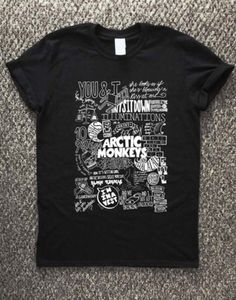 a black t - shirt with words written on it