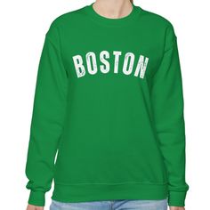 Embrace your love for the vibrant city of Boston with our "Boston" Women's Sweatshirt. Crafted from high-quality fabric, this sweatshirt offers both comfort and style for women who appreciate comfortable clothes and have a special connection to the city. The bold "Boston" lettering adds a touch of urban flair to your wardrobe, perfect for showing off your city pride or reminiscing about your favorite Boston memories. With its relaxed fit and cozy feel, this sweatshirt is ideal for lounging at ho Urban Sweatshirt For Sports Events In Fall, Casual Sweatshirt For Sports Events With Relaxed Fit, Comfortable Outfits, Boston, Sweatshirts Women, Quality Fabric, Perfect Fit, Relaxed Fit, Wardrobe