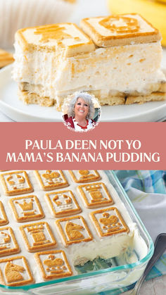 Paula Deen Not Yo Mama’s Banana Pudding Heavy Cream Pudding, Cream Of Whatever, Banana Pudding Southern Homemade, Paula Deans Banana Pudding Recipe, Paula Deen Thanksgiving Desserts, Paula Dean Banana Pudding Recipe, Paula Deen’s Banana Pudding Recipe, Banana Pudding Not Your Mama, Butter Butter Banana Pudding