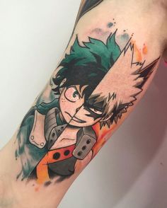 Memorial Tattoos Mom, Fandom Tattoos, Leg Sleeve Tattoos, Nerd Tattoo, Flower Tattoo Drawings, Manga Japan, Bunny Tattoos, Manga Tattoo, Naruto Tattoo